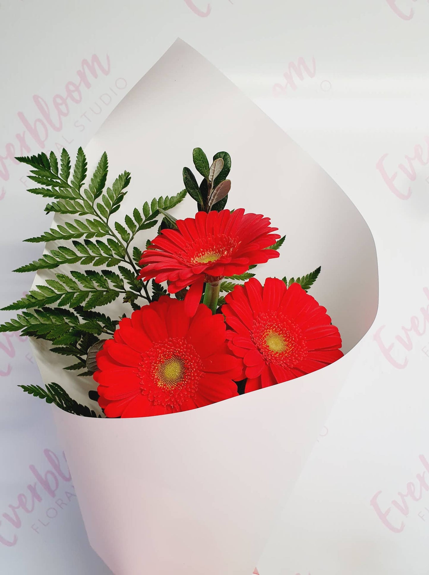 Trio of Gerberas - Everbloom Floral Studio