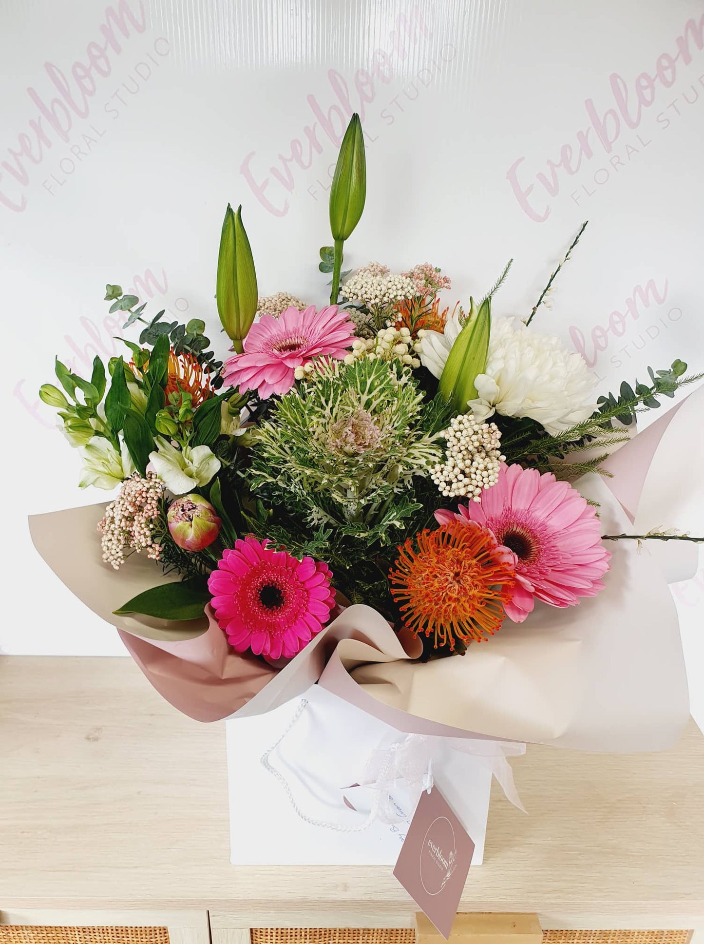 Floral Gift Bag - Everbloom Floral Studio