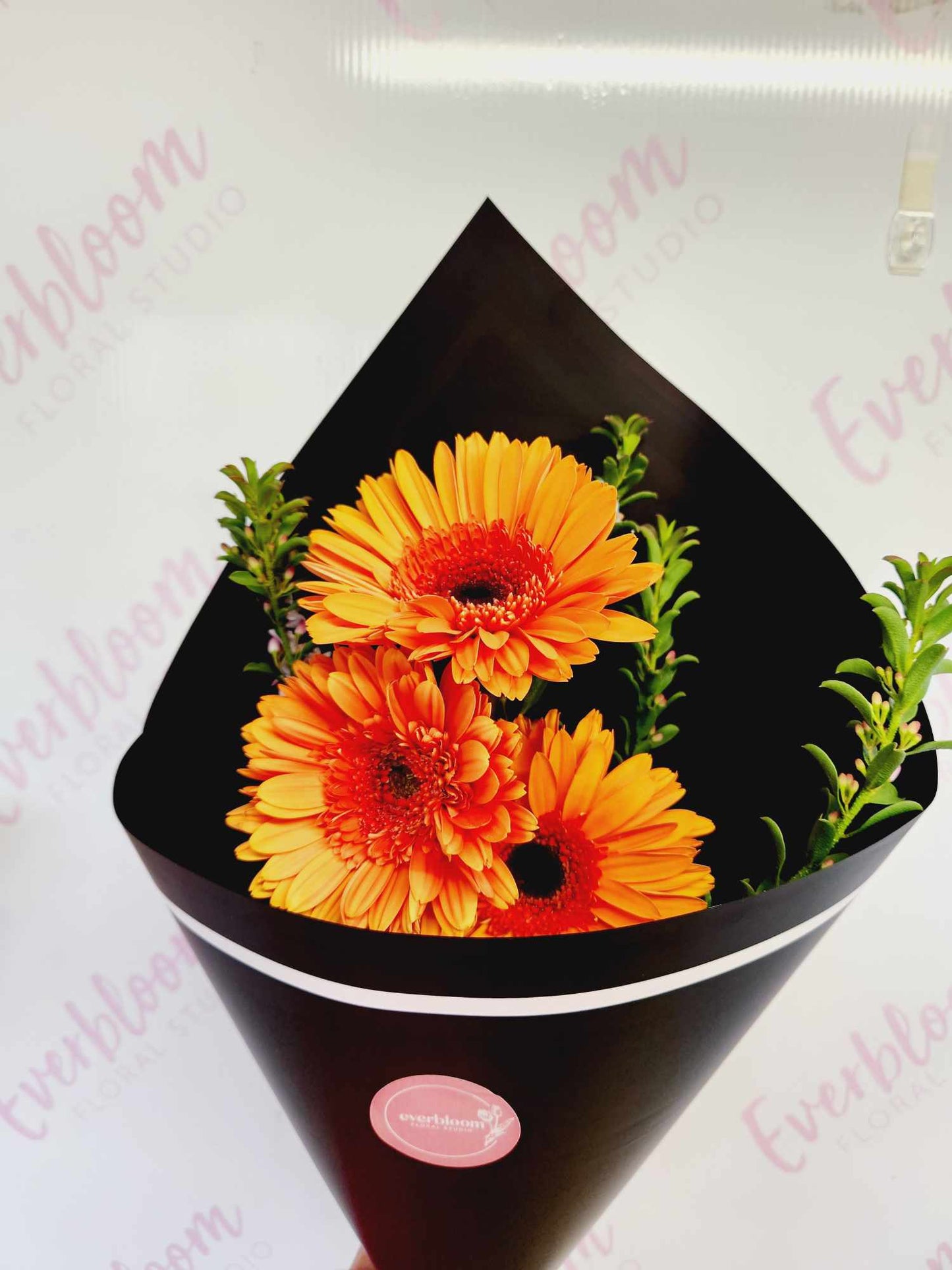 Trio of Gerberas - Everbloom Floral Studio