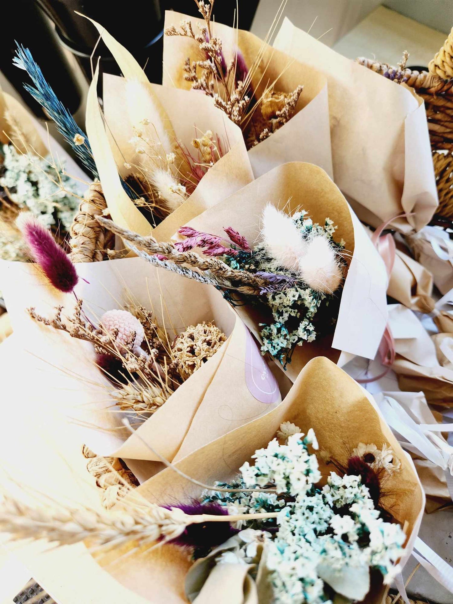 mini dried flower bouquets are the sweetest gift for any occasion, Your favourite local florist - Everbloom Floral Studiio - Mount Maunganui and Papamoa Florist