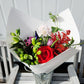 Colourful bouquet of flowers Small size to send to cheer someone up. Offering same day flower delivery across Tauranga and Papamoa. Everbloom Floral Studio