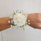 Faux Wrist Corsages and Buttonholes