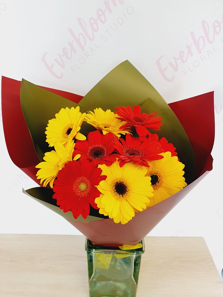 Bright Bunch of Gerberas - Everbloom Floral Studio - Mount Maunganui and Papamoa Flowers