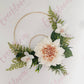 Double Ring Wreath - Everbloom Floral Studio