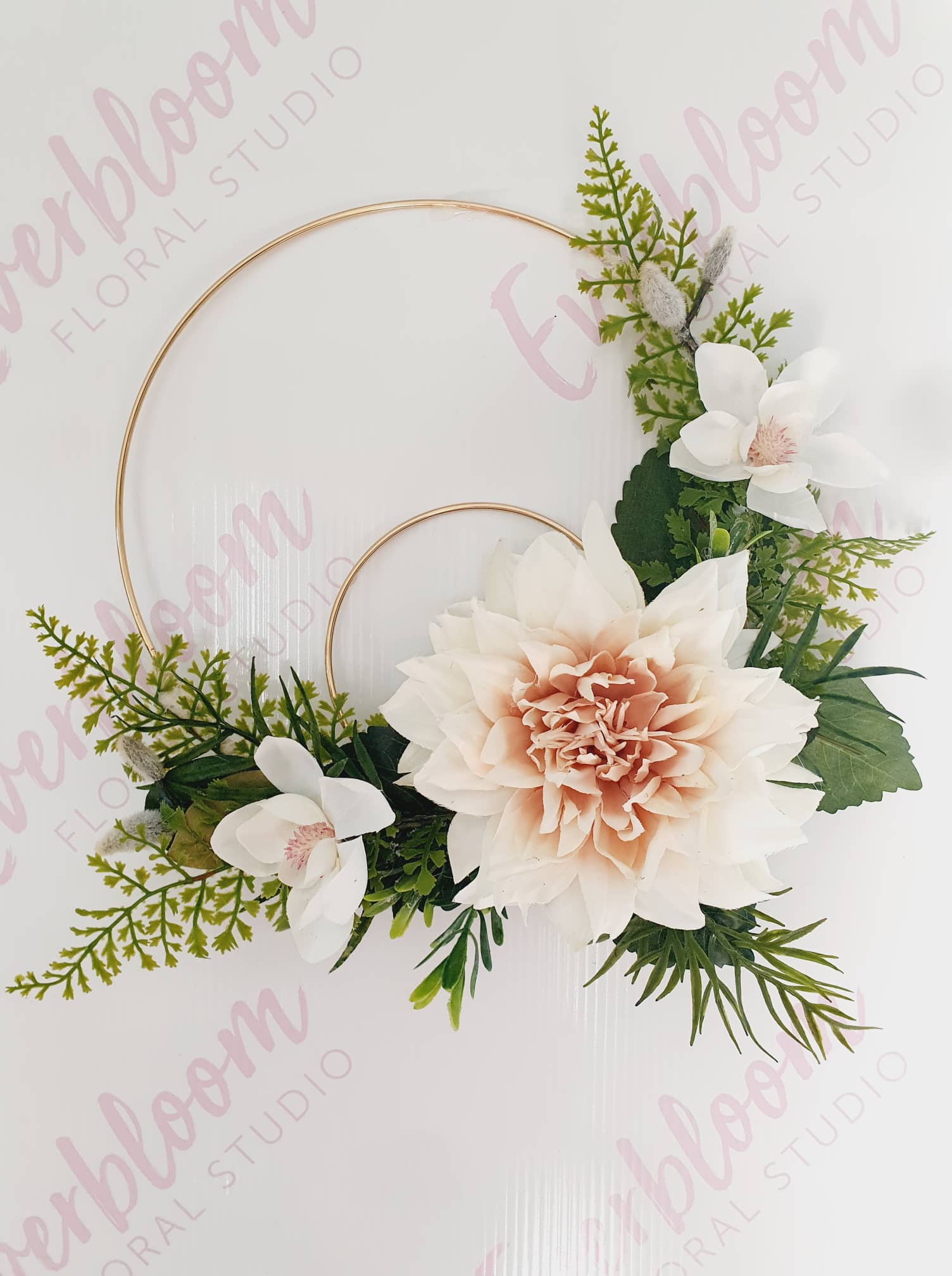 Double Ring Wreath - Everbloom Floral Studio