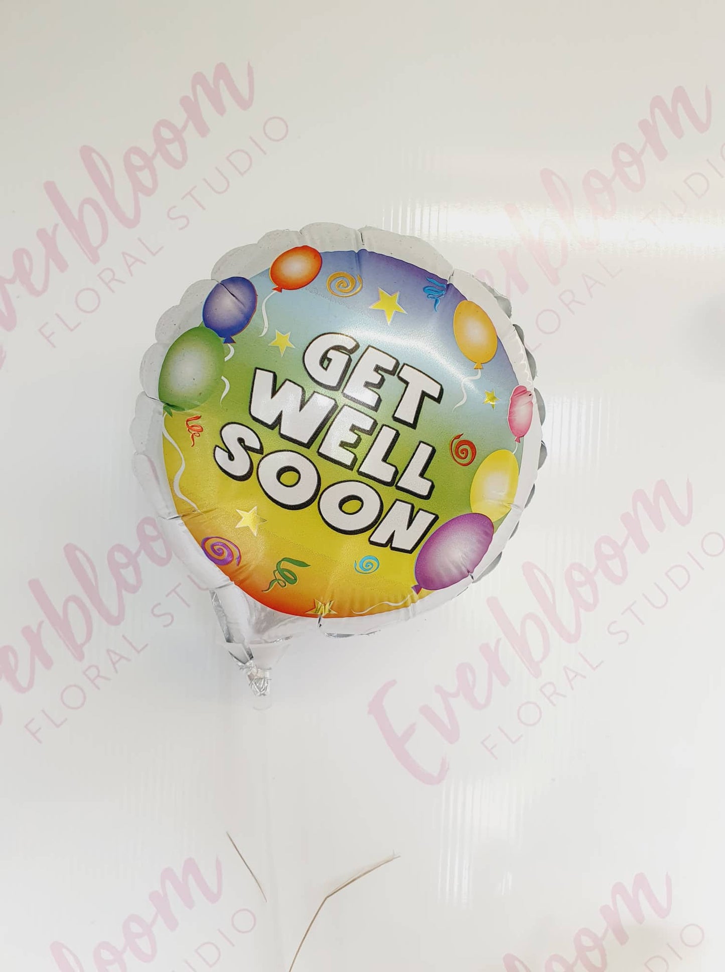 Get well soon balloon, a great addition with any flower bouquet. Everbloom Floral Studio - Papamoa Florist with same day delivery