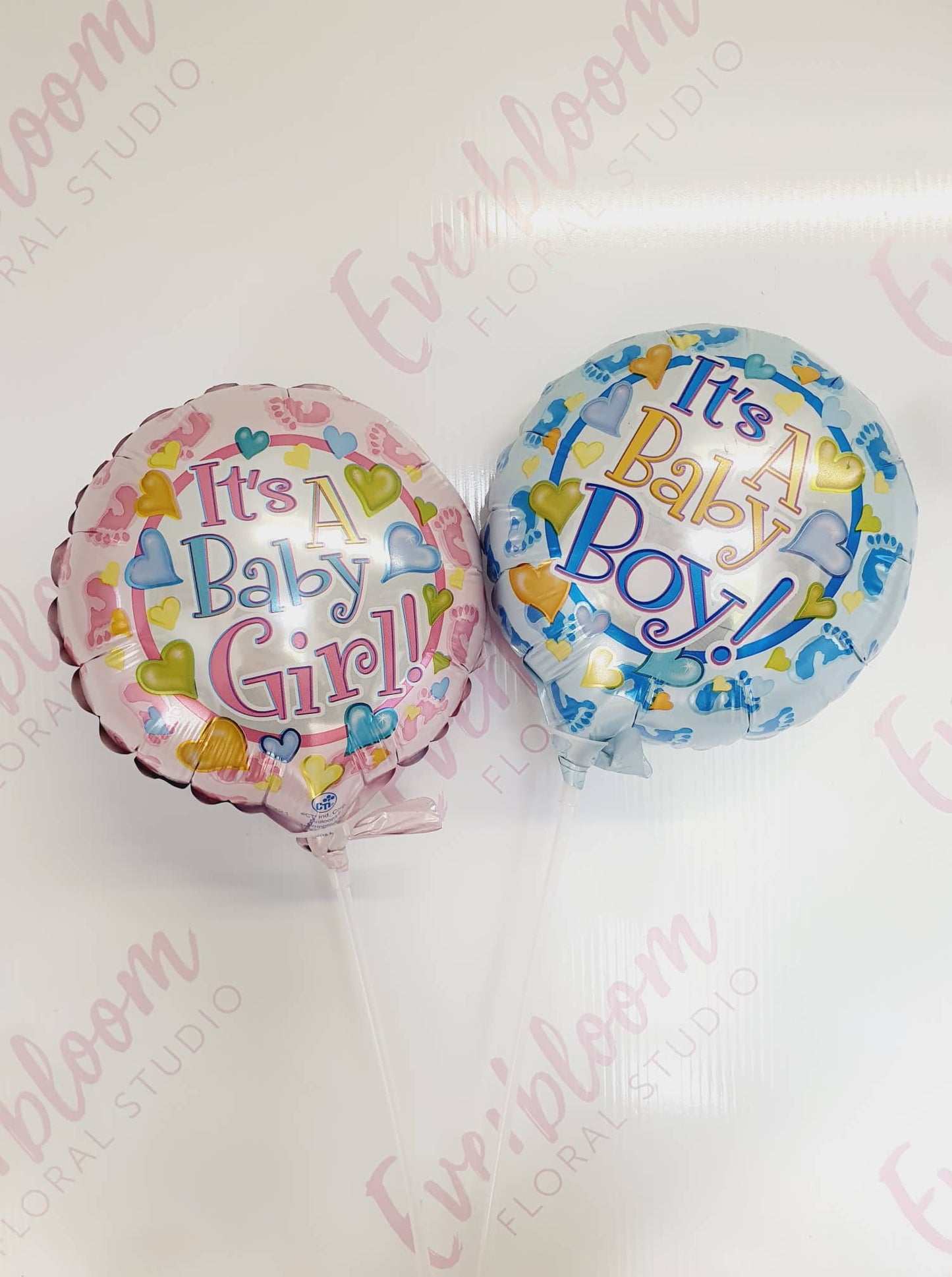 New born baby balloons - Everbloom Floral Studio - Mount Maunganui and Papamoa Florist