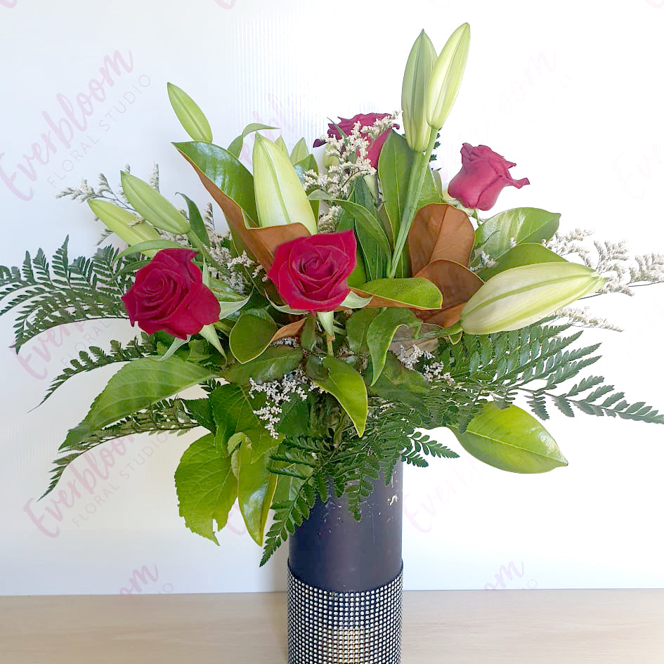 Lily & Rose Bouquet - Everbloom Floral Studio